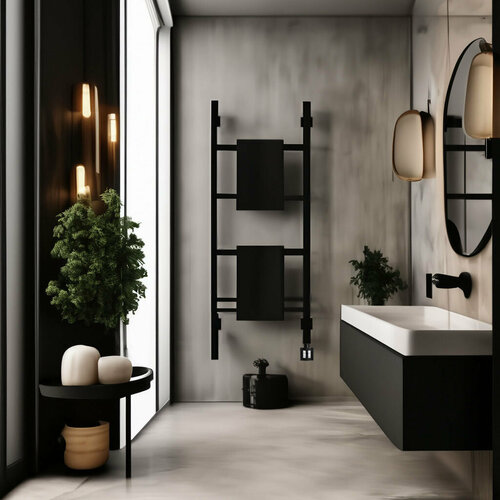 FORMA Riomaggiore 130х40 (см) Полотенцесушитель электрический Белый