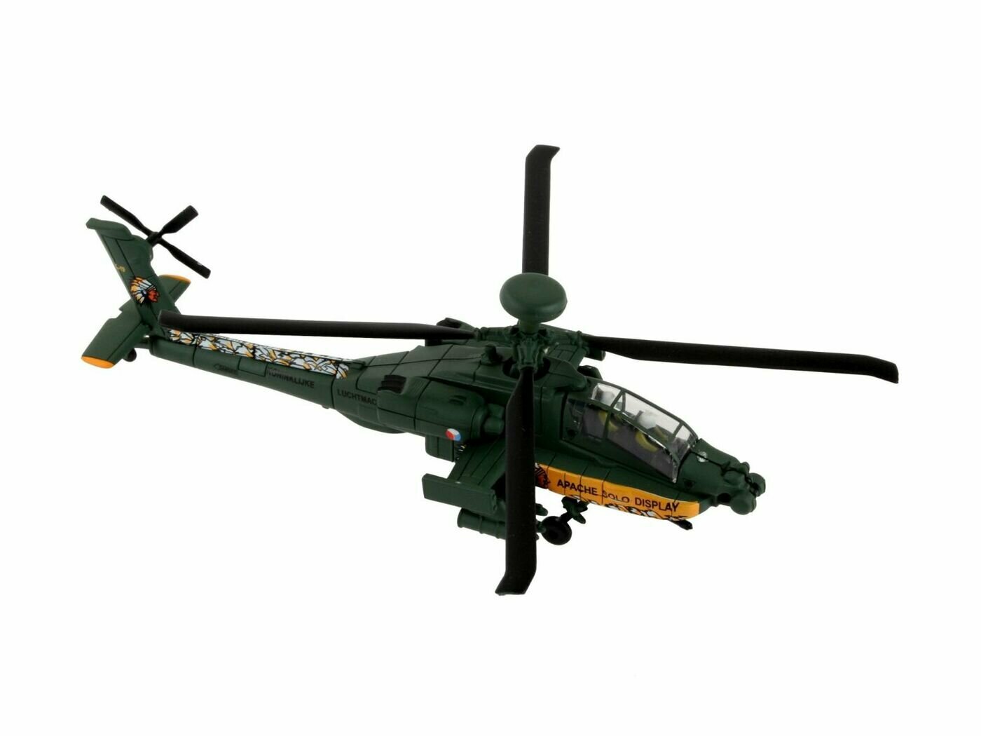 Сборная модель Revell 06646 Боевой Вертолет AH-64 Apache 1:100