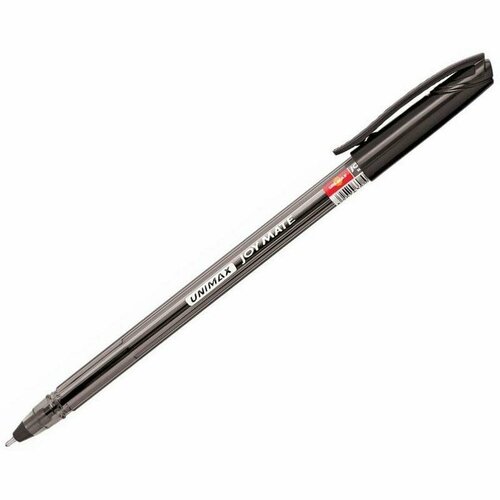Ручка шариковая неавтомат. Unimax Joy Mate 0,7мм, черн, масл