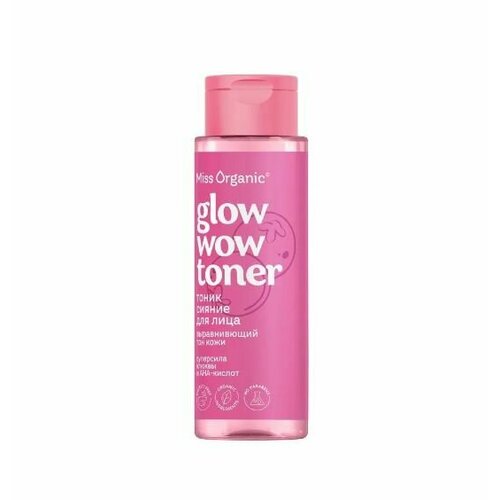 Miss Organic Тоник - Сияние для лица Glow Wow Toner, 190 мл