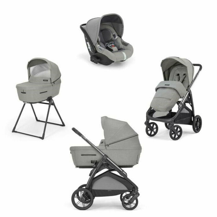 I-Size Aptica New с подставкой под люльку Stand Up 3 в 1 Satin Grey