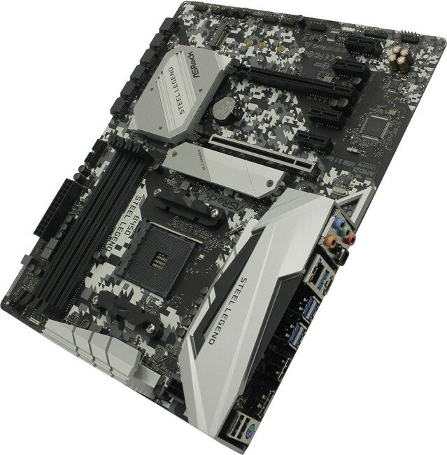 Материнская плата ASRock B450 STEEL LEGEND