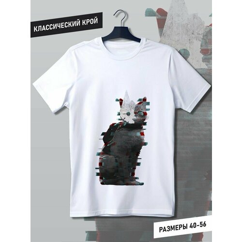 фото Футболка hypnotica, размер xs, белый