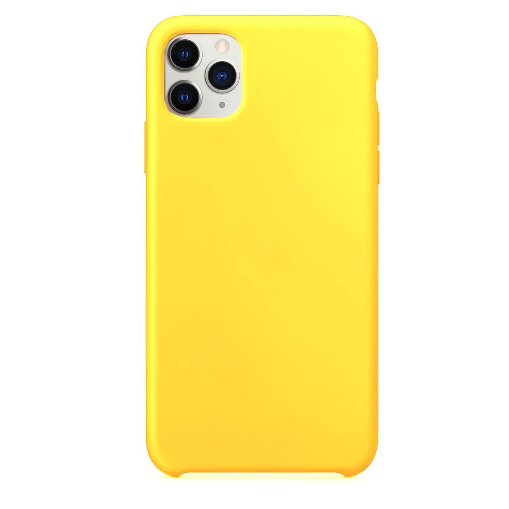 Чехол-накладка для iPhone 11 Pro VEGLAS SILICONE CASE NL желтый (4)