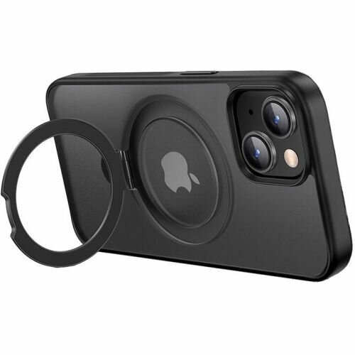 Защитный чехол UGREEN 25526_ с магнитным кольцом-подставкой, для iPhone 15 Plus 6,7'', прозрачный - фото №3