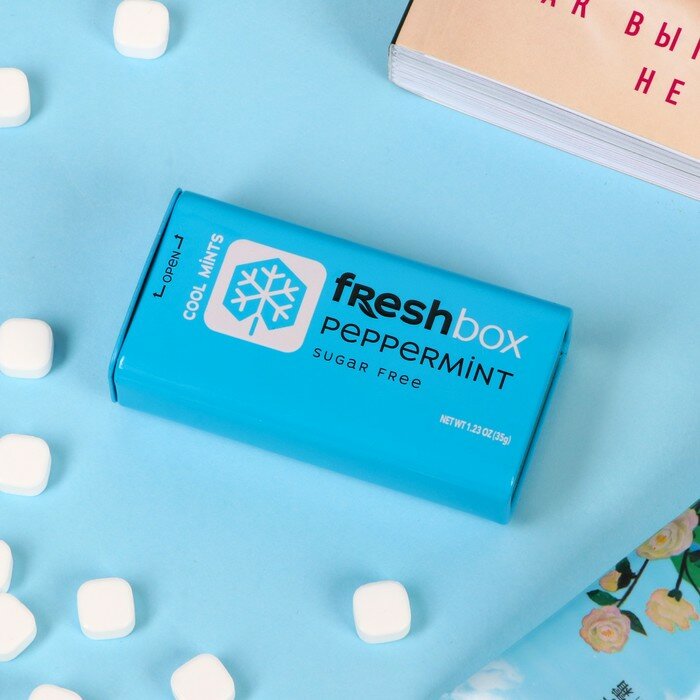 Драже освежающие "FRESHBOX" ледяная мята 35 г 9744829