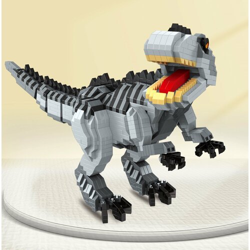 Конструктор 3Д из миниблоков DAIA Динозавр, 1845 деталей - DI668-99