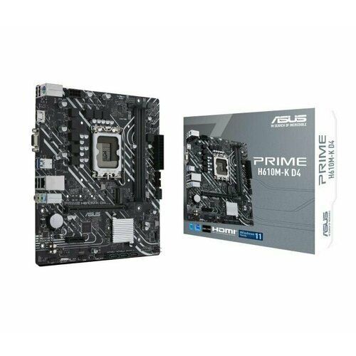 Материнская плата ASUS PRIME H610M-K D4 1149400₽