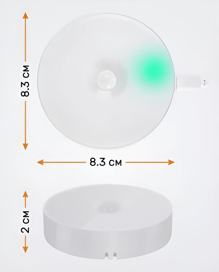 Беспроводной светодиодный LED светильник с датчиком движения - фотография № 5