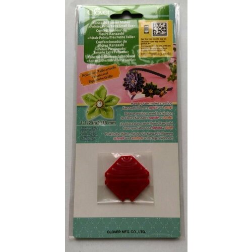 Заготовка для цветка Канзаши Clover заостренный лепесток сверхмалый, р-р 35мм арт.8491
