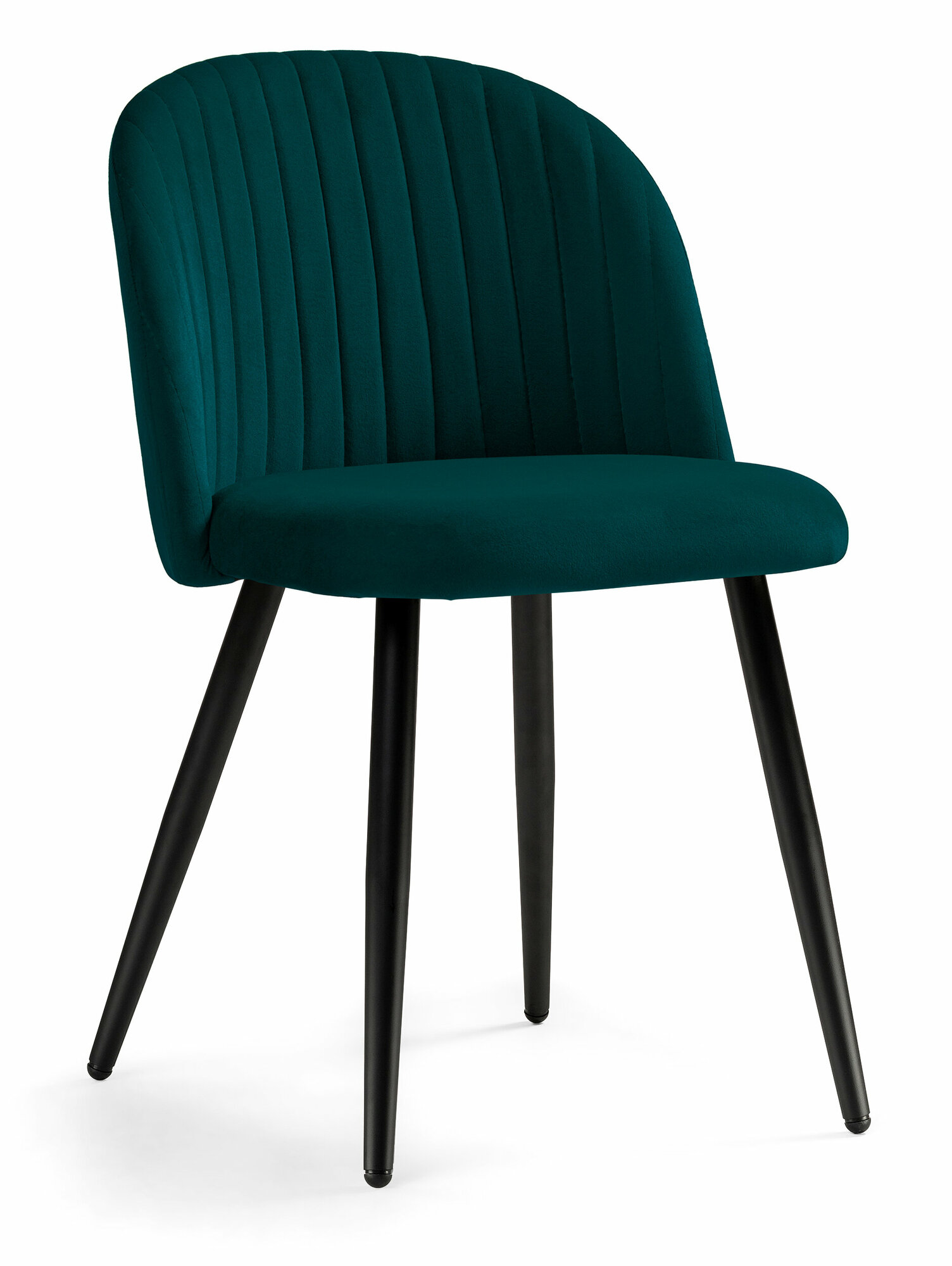 Стул на металлокаркасе Woodville Gabi 1 green / black