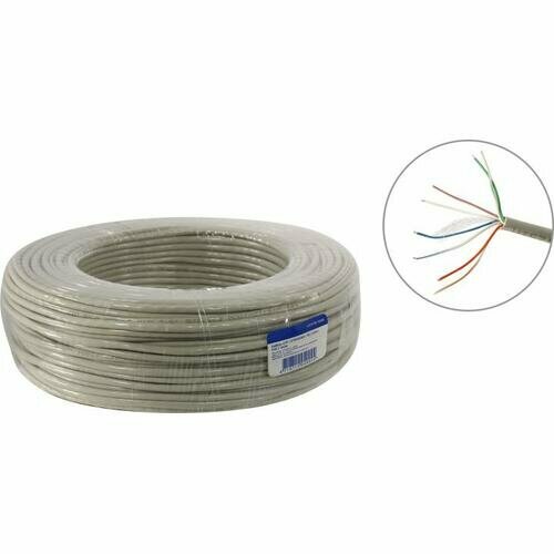 Кабель UTP 5bites UT5710-100A кабель 5bites ft5725 100a ftp stranded 5e 24awg cca pvc 100m