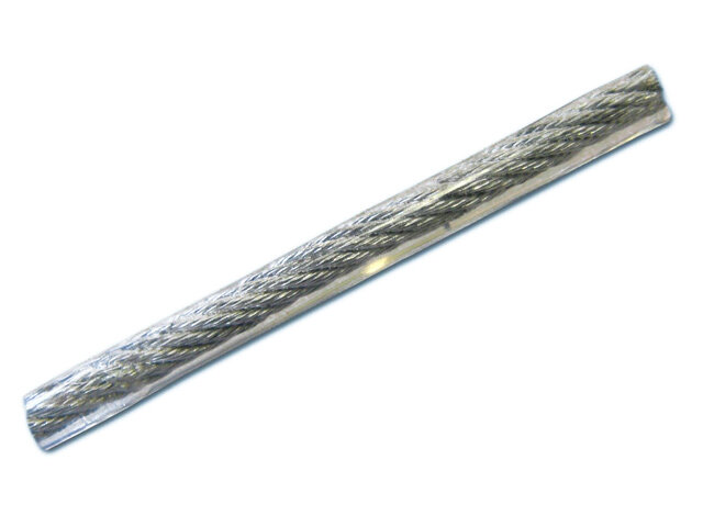 Трос с полимерным покрытием (оболочкой) 2/3 мм., 10 метров - фотография № 3