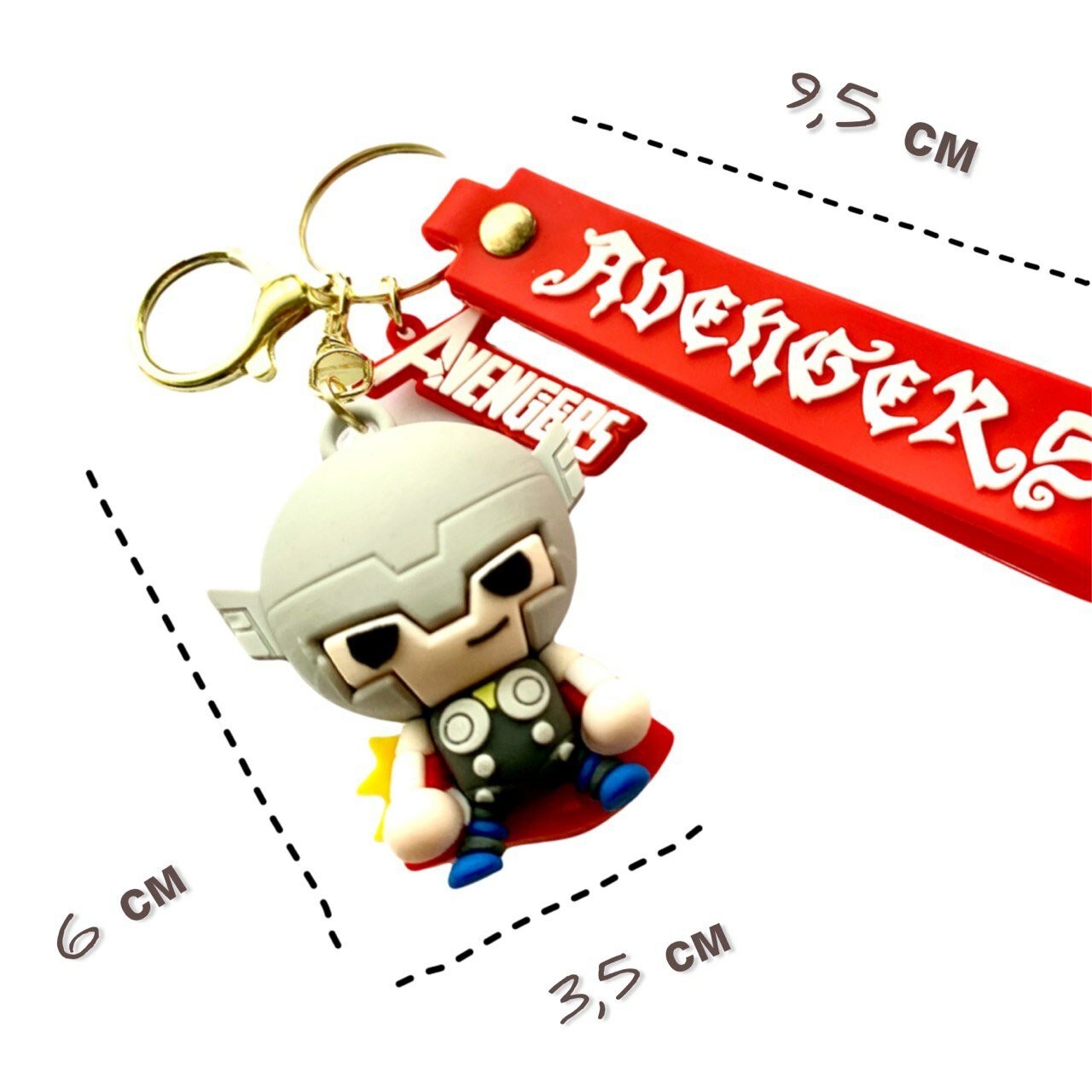 Брелок, серый — фото 1