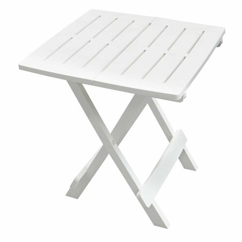 Стол пластиковый Progarden Adige складной 44х44х50 см белый 2721₽