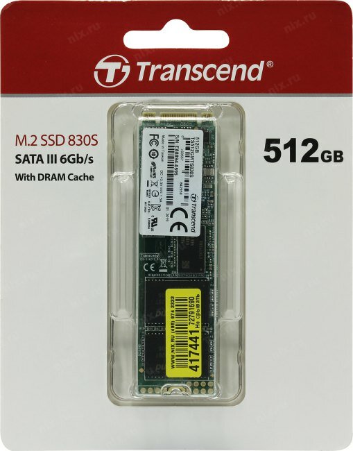 Твердотельный накопитель SSD M.2 512 Gb Transcend TS512GMTS830S Read 560Mb/s Write 520Mb/s 3D NAND TLC - фото №14