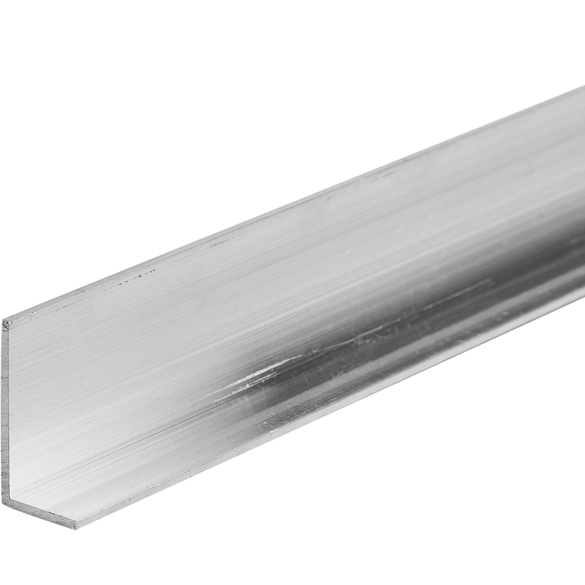 L-профиль с неравными сторонами 20x10x1.2x2700 мм, алюминий, цвет серый