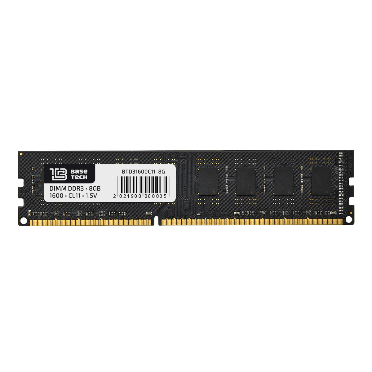 Память BaseTech DDR3 DIMM 8Гб 1600МГц CL11 Bulk