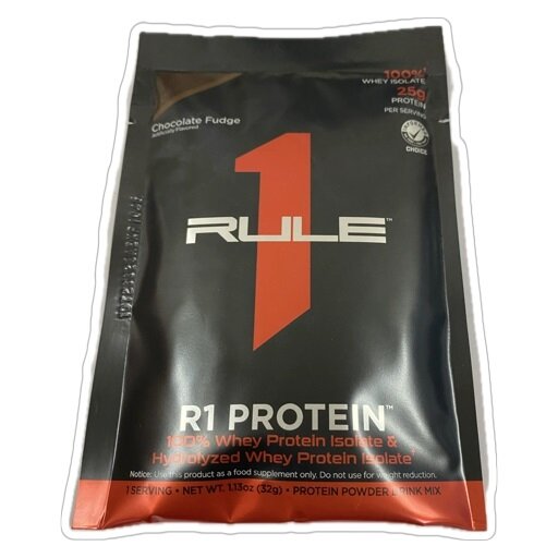 Rule One R1 PROTEIN Isolate, Саше 32 гр. (шоколадная помадка)