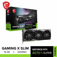 Видеокарта MSI GeForce RTX 4070 Ti SUPER 16G GAMING X SLIM