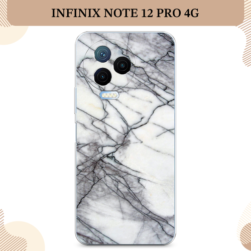 Силиконовый чехол Минералы 11 на Infinix Note 12 Pro 4G/Note 12 2023 / Инфиникс Нот 12 Про 4G/Нот 12 2023 гидрогелевая противоударная защитная пленка для infinix note 12 pro 4g note 12 2023 инфиникс нот 12 про 4g нот 12 2023