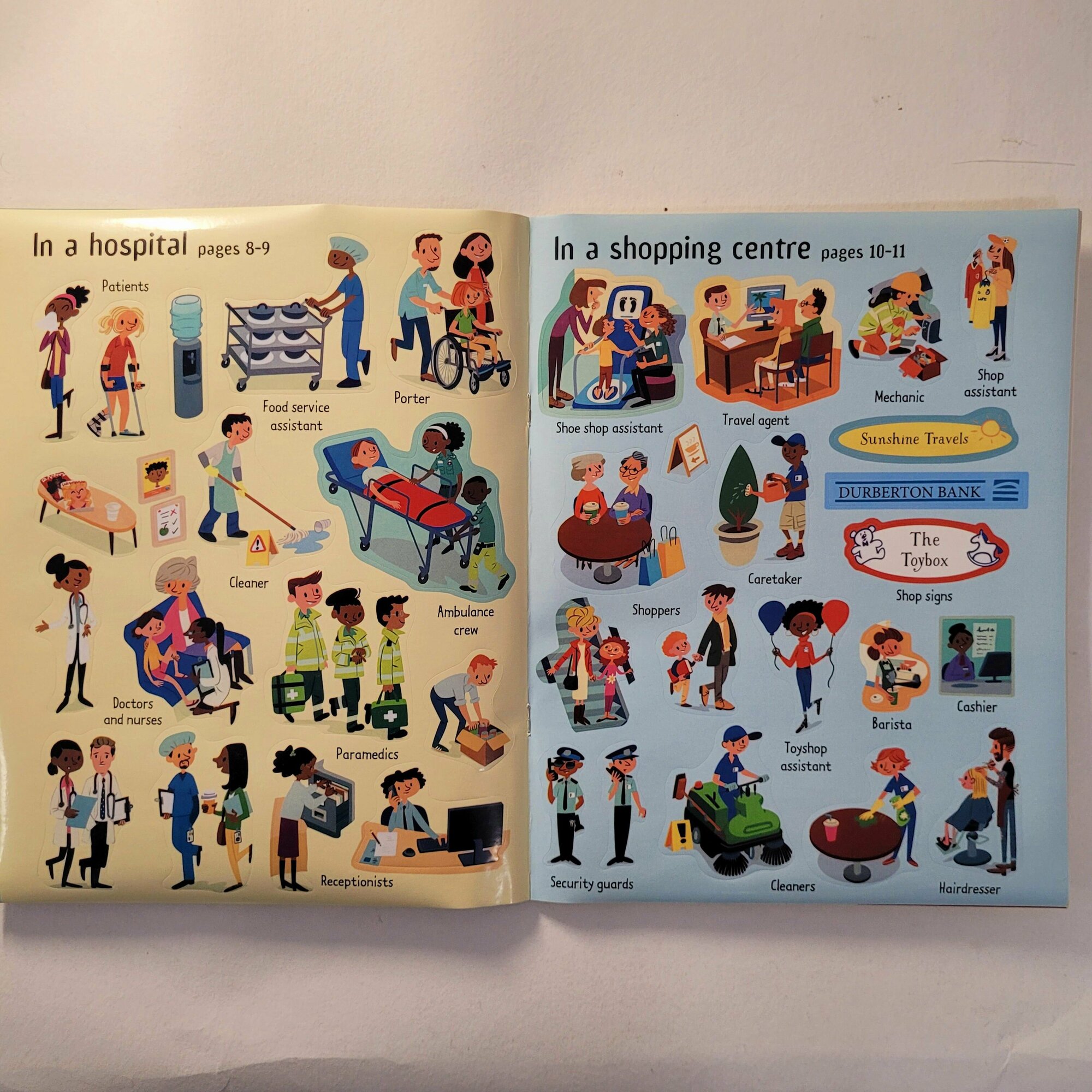 First Sticker Book. Jobs (Watson Hannah) - фото №9