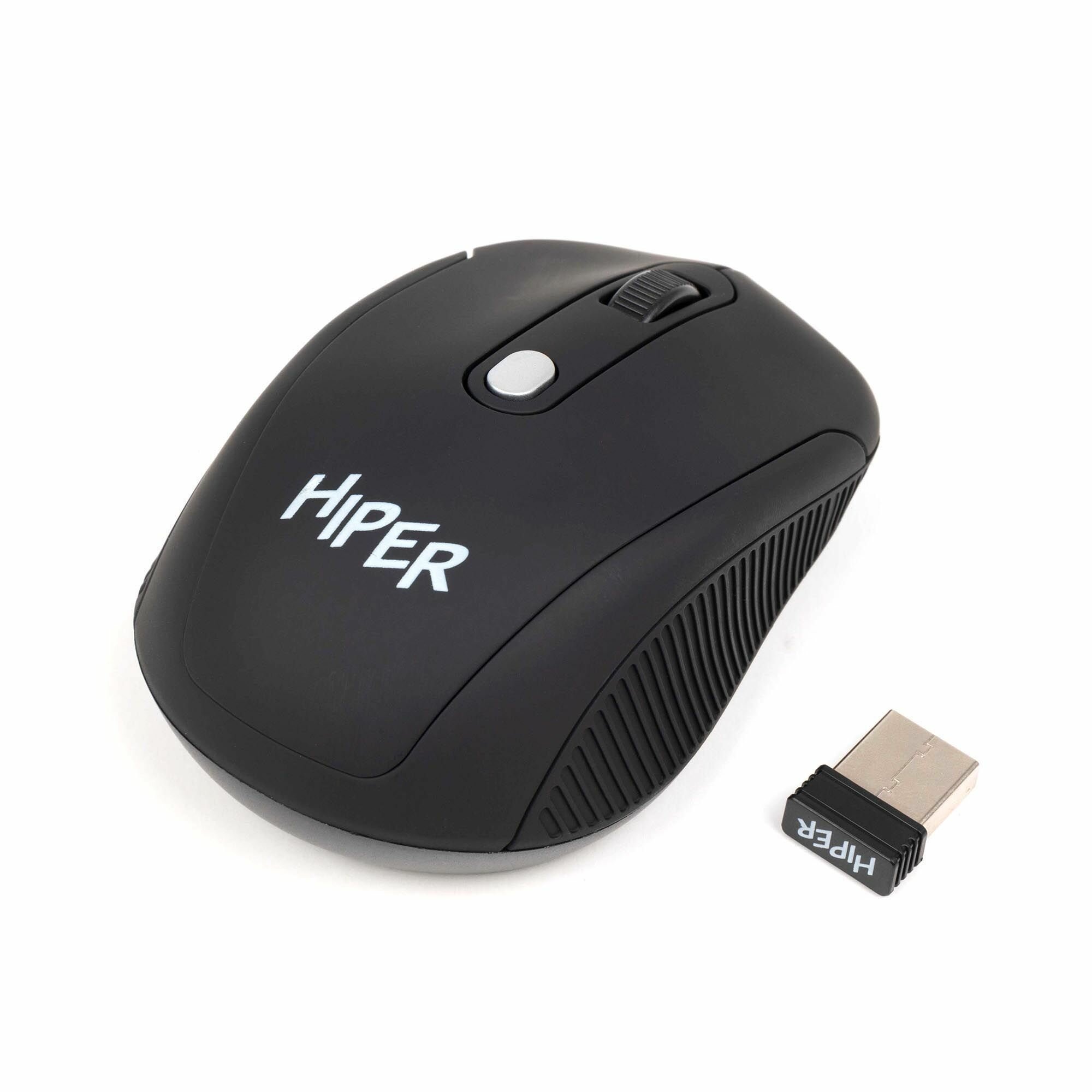 Мышь HIPER OMW-5500 BLACK - фото №6