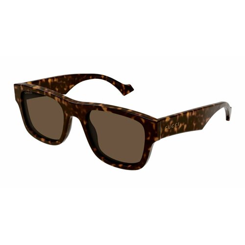 фото Солнцезащитные очки gucci gucci gg1427s 003, коричневый
