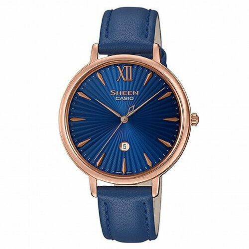 фото Наручные часы, синий casio sheen