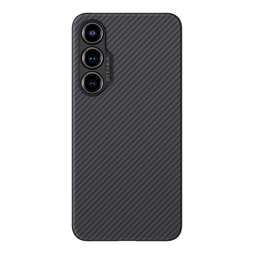 Чехол-накладка Pitaka MagEZ 4 для Galaxy S24, кевлар, черный/серый