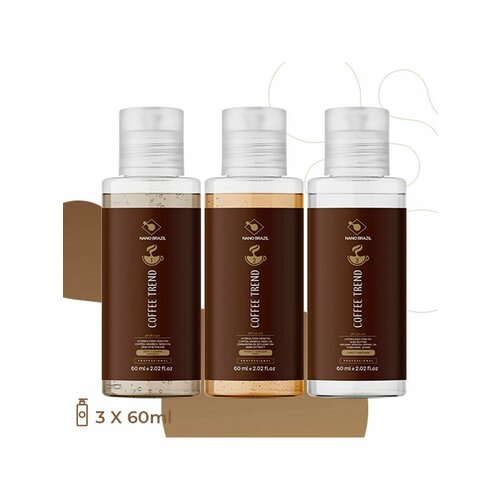 Набор COFFEE TREND (3 шага) honma tokyo шампунь подготавливающий coffee premium collagen dilator shampoo 1 шаг