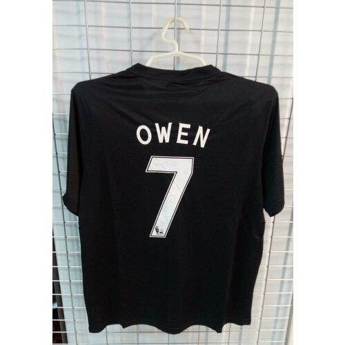 фото Для футбола манчестер юнайтед размер xl ( русский 48 ) форма ( майка + шорты ) футбольного клуба manchester united ( англия ) №7 owen черная m u