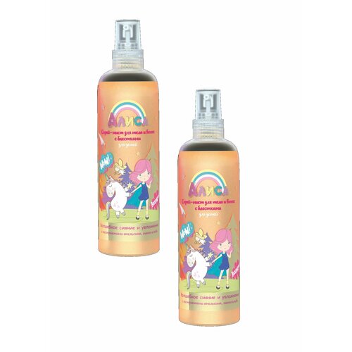 Свобода Спрей-мист с блестками для тела и волос Алиса для детей 140мл 2 уп 447₽