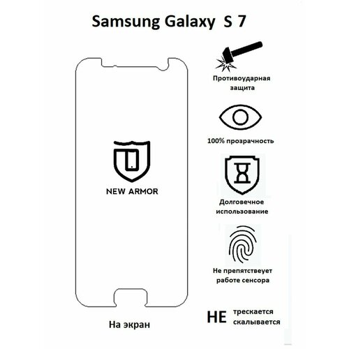 Полиуретановая защитная пленка на Samsung Galaxy S 7 / Самсунг Гaлакси S 7