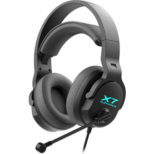 Наушники с микрофоном A4Tech XH-720p черный 2м мониторные оголовье 4481₽