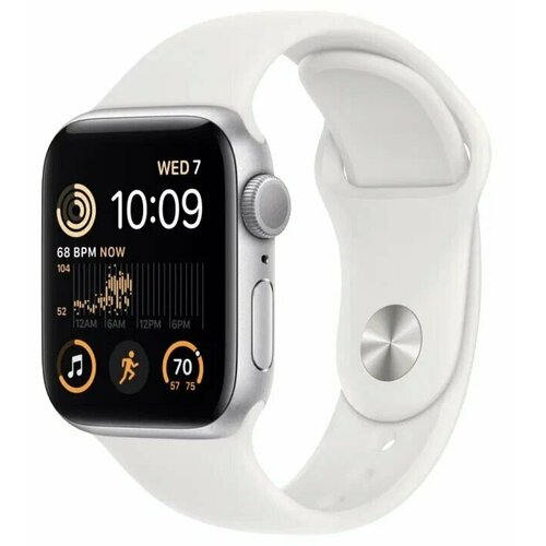 Умные часы Apple Watch Series SE Gen 2 44 мм Aluminium Case GPS silverwhite Sport Band 3407000₽