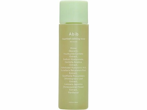 Тонер для лица с хауттюйнией ABIB Heartleaf calming toner Skin booster