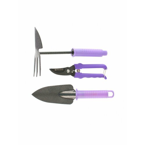 Наборы садовых инструментов Palisad фиолетовый