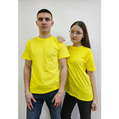 фото Футболка wellwear, размер 54, желтый