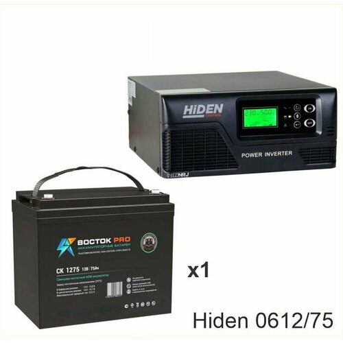ИБП Hiden Control HPS20-0612 + восток PRO СК-1275 ибп hiden control hps20 1012 восток pro ск 1275