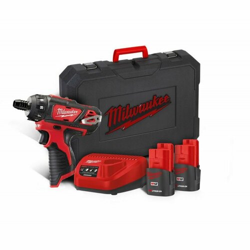 Аккумуляторная дрель-шуруповерт Milwaukee M12BD-202C 4200000₽