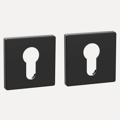 Изображение товара Накладка под цилиндр Fuaro ET. K. SL52 (ET SL) BL-24 черный