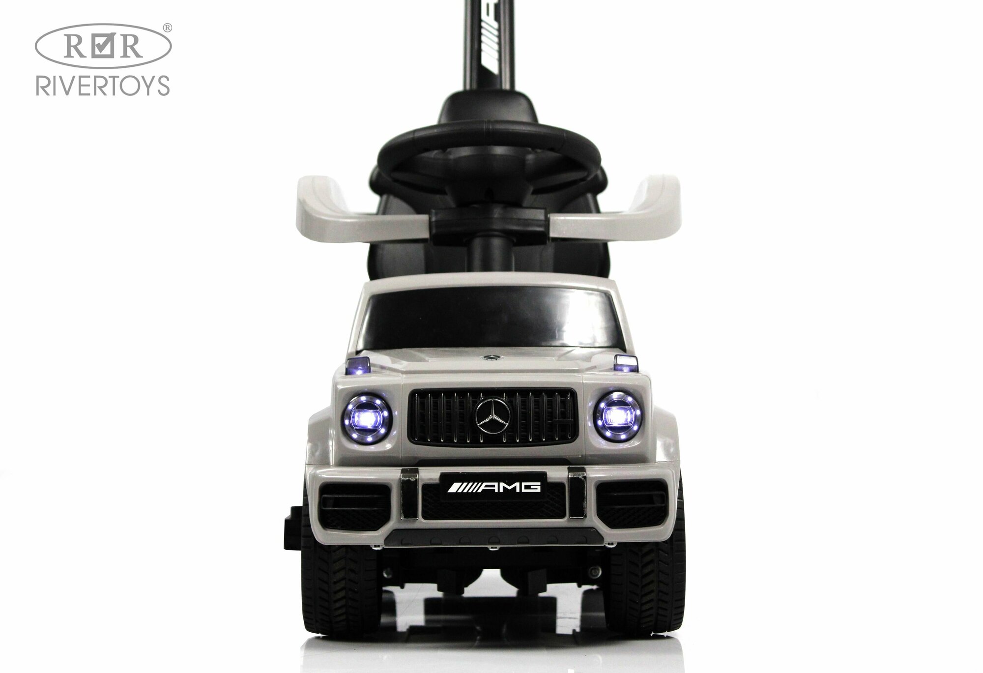 RiverToys Детский толокар Mercedes-Benz G63 (Z001ZZ-A) серый бриллиант