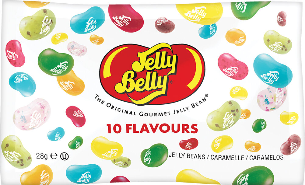 Драже жевательное "Ассорти 10 вкусов" 28гр Jelly Belly/ Таиланд