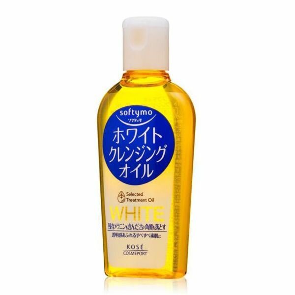 KOSE COSMEPORT Масло "Softymo" для снятия водостойкого макияжа, улучшения тона кожи и контроля выработки меланина 60 мл