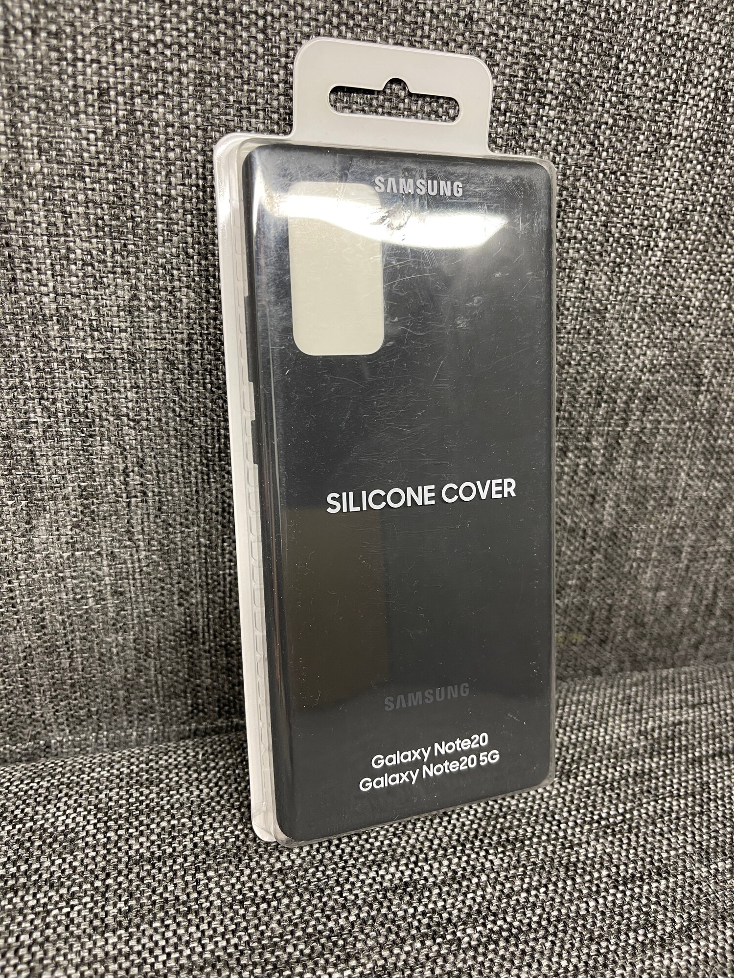 Чехол Samsung Silicone Cover для Galaxy Note20 / Note20 5G, EF-PN980TBEGRU, черный