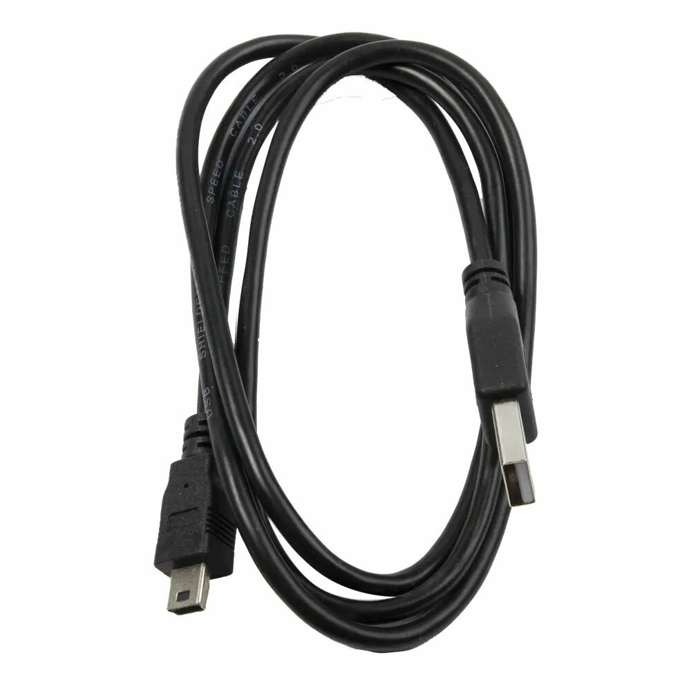 Кабель USB-miniUSB Стандарт 1 м ПВХ/медь цвет чёрный