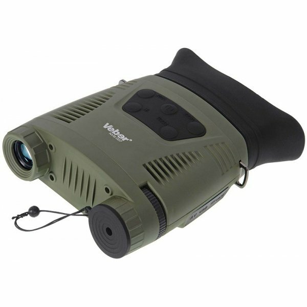 Цифровой армейский бинокль ночного видения для охоты и наблюдений с записью Veber NVB 007HD