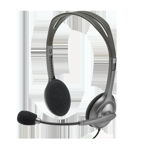 Гарнитура Logitech H110 2 x 35мм кабель 18м арт MN A-00021 1630₽