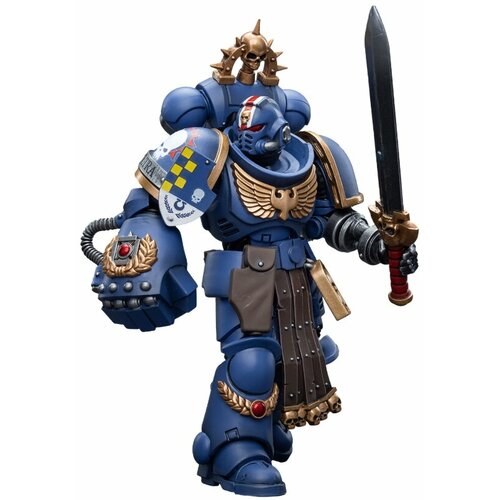 Фигурка Warhammer 40 000: Ultramarines – Lieutenant with Power Fist 1:18 (12 см) warhammer goblins with pikes гоблины с пиками